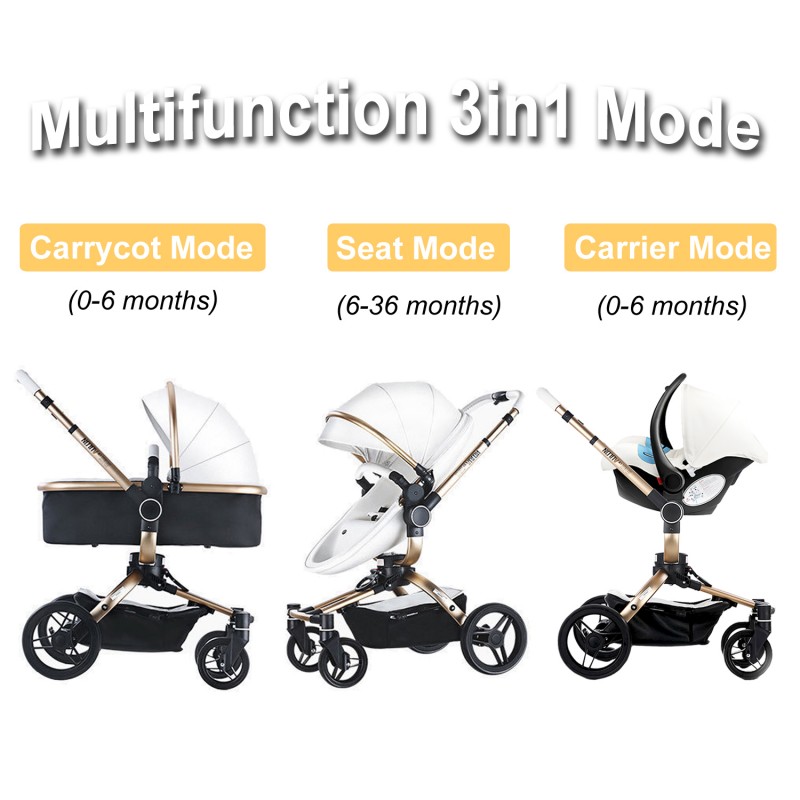 Stroller car seat outlet combo 3 in 1